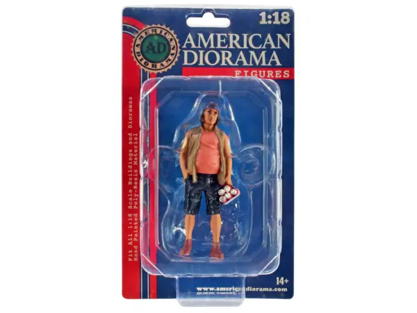 "Campers" Figure 2 for 1/18 Scale Models by American Diorama #3