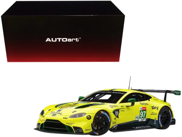 2018 Aston Martin Vantage GTE #97 Lynn - Martin - Adam Le Mans PRO 1/18 Model Car by Autoart #1