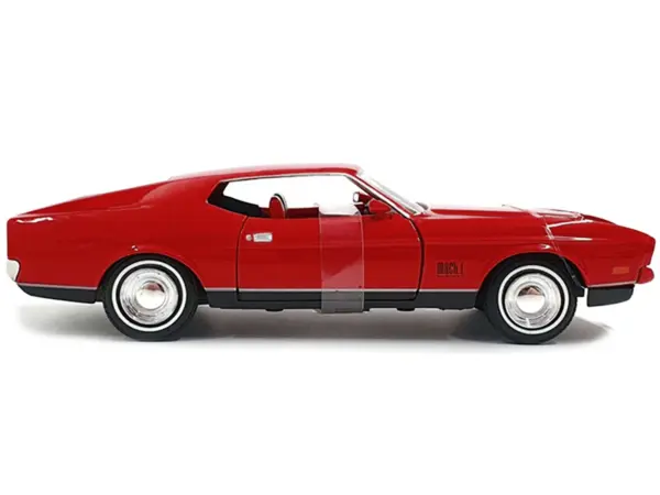 1971 Ford Mustang Mach 1 Red James Bond 007 "Diamonds are Forever" (1971) Movie "James Bond Collection" Series 1/24 Diecast Model Car by Motormax #2