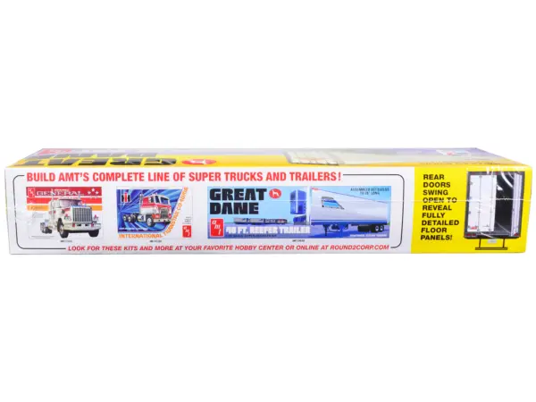 Skill 3 Model Kit Great Dane 40 Ft. Dry Goods Trailer 1/25 Scale Model by AMT #2