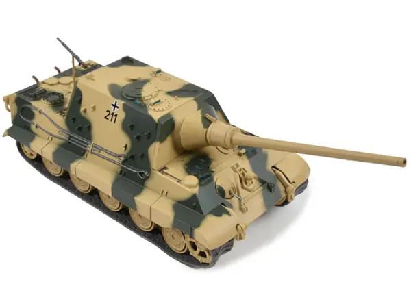 German Sd. Kfz. 186 Jagdpanzer VI Jagdtiger Heavy Tank Destroyer #211 with Henschel Turret "Schwere Panzerjager Abteilung 512 Germany 1945" 1/43 Diecast Model by AFVs of WWII #3