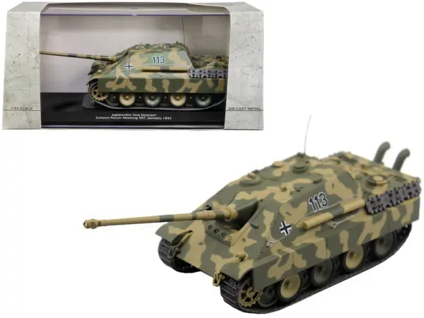 German Sd. Jagdpanther Tank Destroyer #113 "Schwere Panzer Abteilung 507 Germany 1945" 1/43 Diecast Model by AFVs of WWII #1