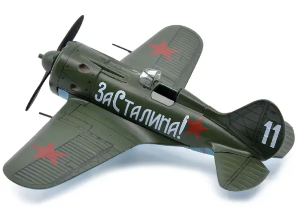 Polikarpov I-16 Fighter Plane (USSR 1933) 1/72 Diecast Model by Warbirds of WWII #2