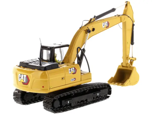 CAT Caterpillar 323 GX Hydraulic Excavator with Operator "High Line" Series 1/50 Diecast Model by Diecast Masters #2