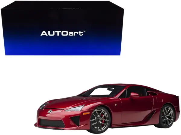 Lexus LFA Pearl Red Metallic 1/18 Model Car by Autoart #1