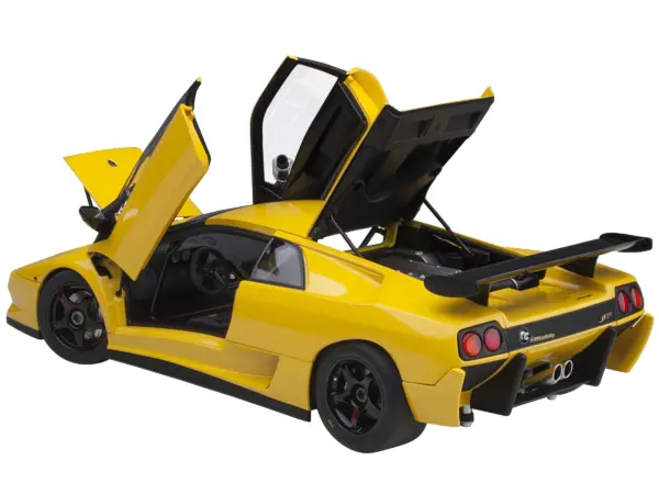 Lamborghini Diablo SV-R Superfly Yellow 1/18 Model Car by Autoart #2