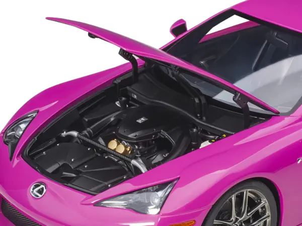 Lexus LFA Passionate Pink 1/18 Model Car by Autoart #3