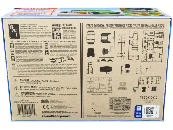 Skill 2 Model Kit 1932 Ford Phantom Vicky "Hot Wheels" 1/25 Scale Model by AMT #4