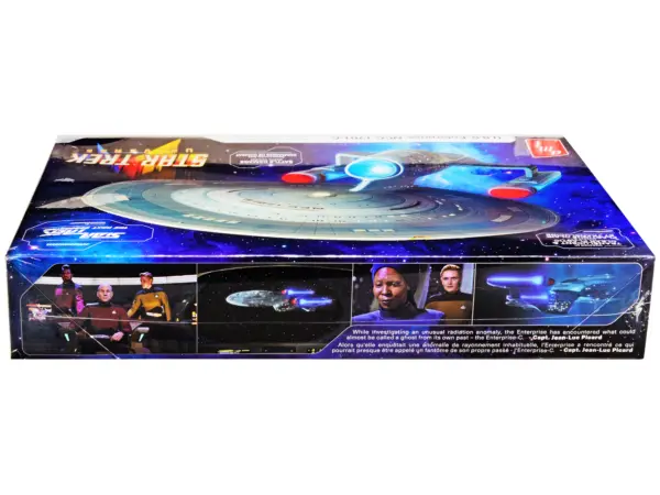 Skill 2 Model Kit U.S.S. Enterprise NCC-1701-C Space Ship "Star Trek: The Next Generation" (1987) TV Series 1/1400 Scale Model by AMT #2