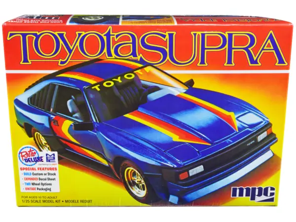 Skill 2 Model Kit 1983 Toyota Celica Supra 1/25 Scale Model Car by MPC #1