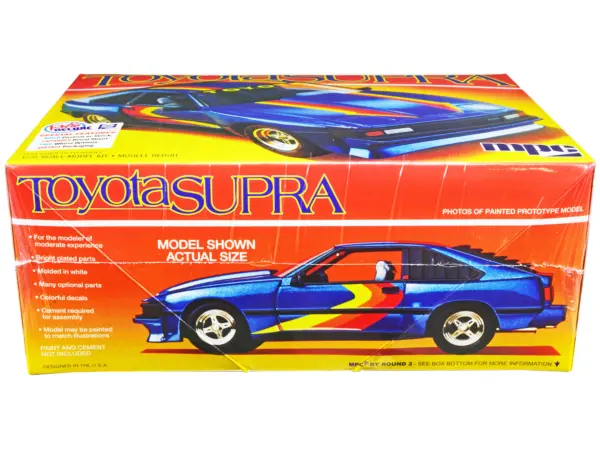 Skill 2 Model Kit 1983 Toyota Celica Supra 1/25 Scale Model Car by MPC #2