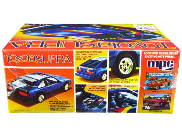 Skill 2 Model Kit 1983 Toyota Celica Supra 1/25 Scale Model Car by MPC #3