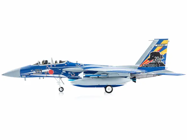 F-15DJ JASDF (Japan Air Self-Defense Force) Eagle Fighter Aircraft "23rd Fighter Training Group 20th Anniversary" with Display Stand Limited Edition to 600 pieces Worldwide 1/72 Diecast Model by JC Wings #2