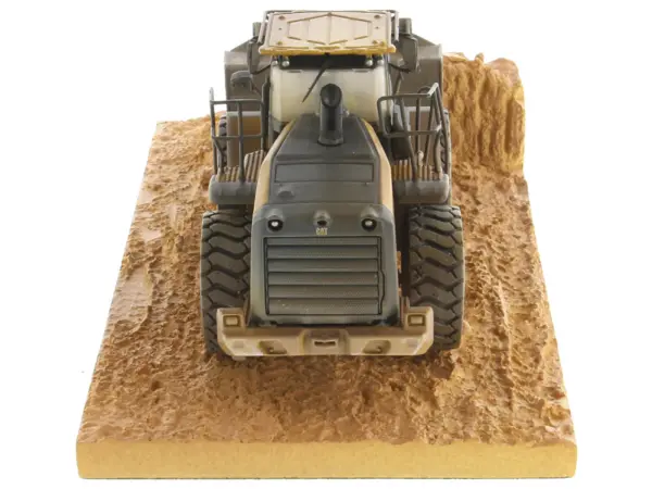 CAT Caterpillar 966M Wheel Loader with Operator (Dirty Version) "Weathered" Series 1/50 Diecast Model by Diecast Masters #5