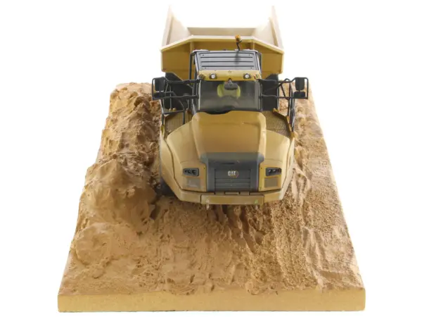 CAT Caterpillar 745 Articulated Truck with Operator (Dirty Version) "Weathered" Series 1/50 Diecast Model by Diecast Masters #4