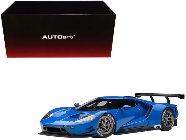 Ford GT Le Mans Plain Color Version Blue 1/18 Model Car by Autoart #1