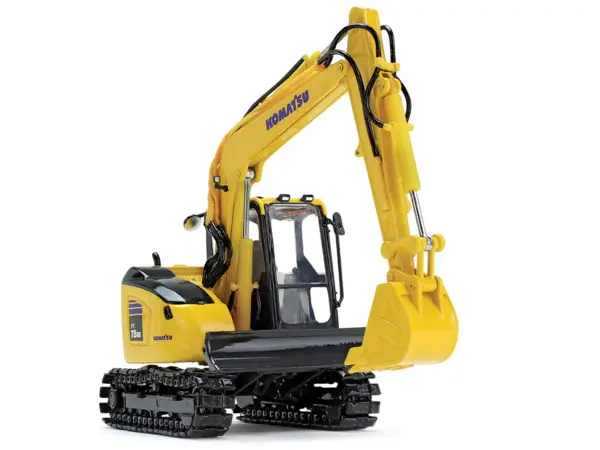 Komatsu PC78US-11 Excavator Yellow 1/50 Diecast Model by DCP/First Gear #4