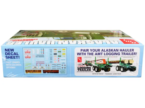 Skill 3 Model Kit Kenworth Conventional Tractor "Alaskan Hauler" 1/25 Scale Model by AMT #3