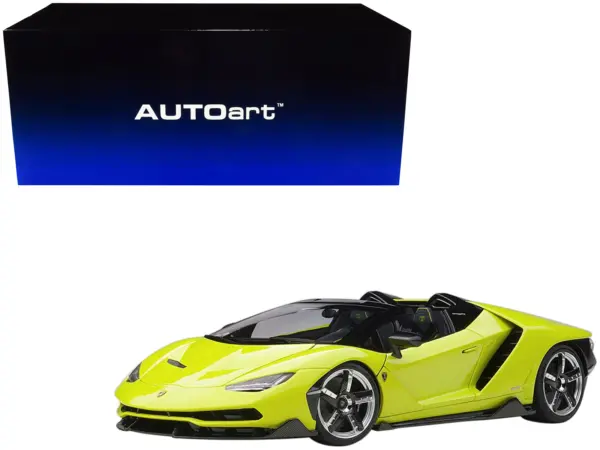 Lamborghini Centenario Roadster Verde Scandal / Solid Light Green 1/18 Model Car by Autoart #1