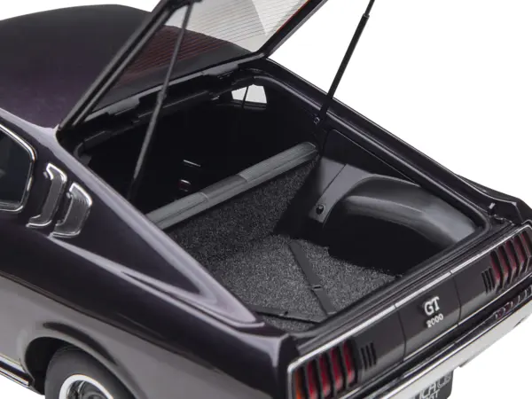 1973 Toyota Celica Liftback 2000GT (RA25) RHD (Right Hand Drive) Dark Purple Metallic 1/18 Model Car by Autoart #3