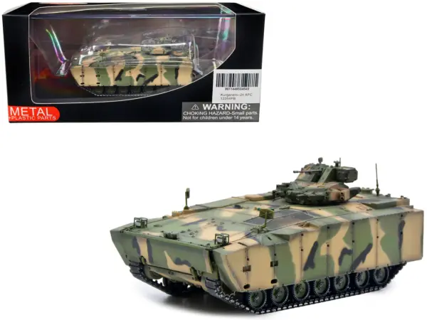 Russian (Object 693) Kurganets-25 Armored Personnel Carrier Camouflage 1/72 Diecast Model by Panzerkampf #1