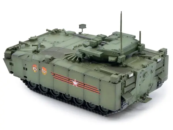 Russian (Object 695) Kurganets-25 Infantry Fighting Vehicle with Four Kornet-EM Guided Missiles - Moscow Victory Day Parade 1/72 Diecast Model by Panzerkampf #4