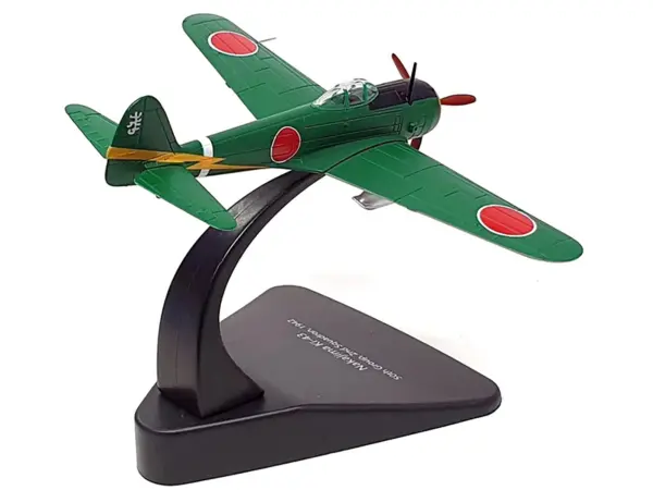 Nakajima Ki-43 Hayabusa Fighter Plane 50th Group 2nd Squadron (1942) "Oxford Aviation" Series 1/72 Diecast Model Airplane by Oxford Diecast #5