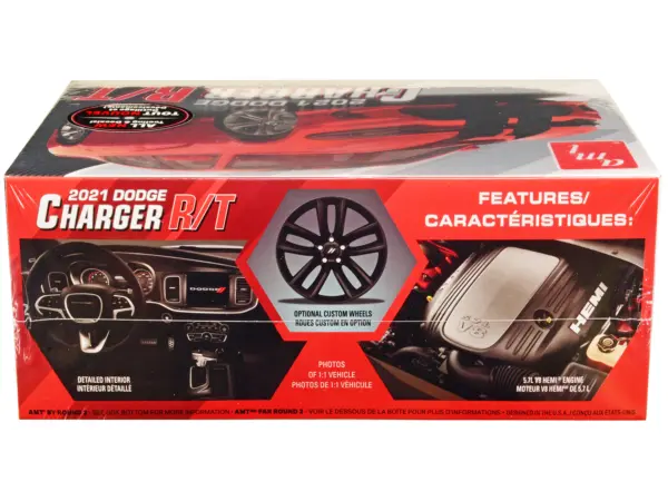Skill 2 Model Kit 2021 Dodge Charger R/T 1/25 Scale Model by AMT #2
