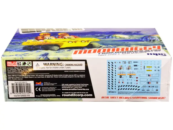 Skill 2 Moonbuggy/Amphicat 6-Wheeled ATV "Space: 1999" (1975-1977) TV Show 2-in-1 Model Kit 1/24 Scale Model by MPC #3