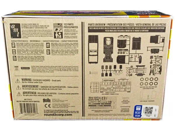 Skill 2 Model Kit 1966 Ford Thunderbird Hardtop/Convertible 3-in-1 Kit 1/25 Scale Model by AMT #4