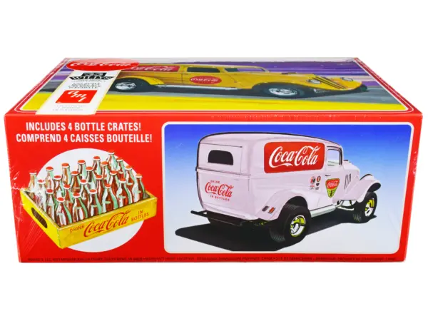 Skill 2 Model Kit 1933 Willys Panel Truck "Coca-Cola" 1/25 Scale Model by AMT #3