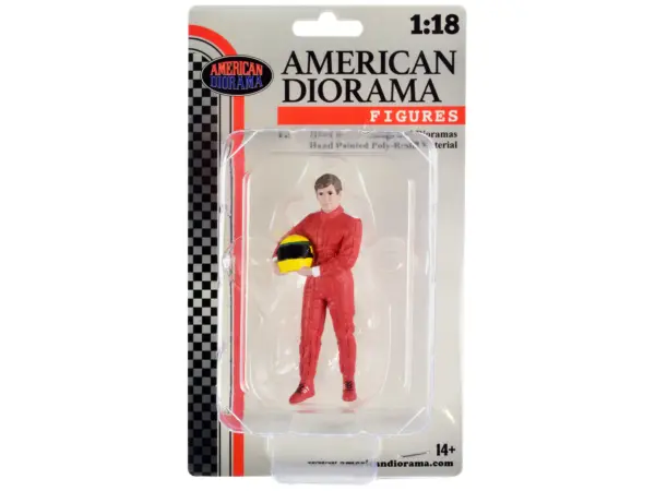 "Racing Legends" 80's Figure A for 1/18 Scale Models by American Diorama #4