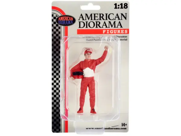 "Racing Legends" 90's Figure B for 1/18 Scale Models by American Diorama #4
