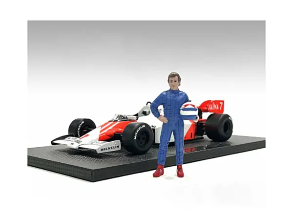 "Racing Legends" 80's Figure B for 1/18 Scale Models by American Diorama #1