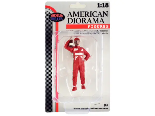 "Racing Legends" 2000's Figure B for 1/18 Scale Models by American Diorama #4