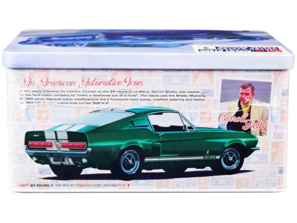 Skill 2 Model Kit 1967 Shelby Mustang GT350 USPS (United States Postal Service) "Auto Art Stamp Series" 1/25 Scale Model by AMT #2