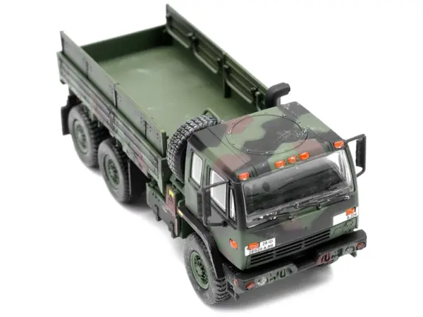 M1083 MTV (Medium Tactical Vehicle) Standard Cargo Truck NATO Camouflage "US Army" "Armor Premium" Series 1/72 Diecast Model by Panzerkampf #3