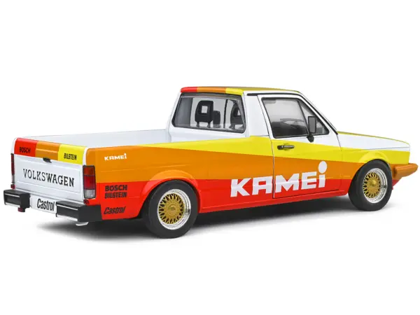 1982 Volkswagen Caddy MK 1 Pickup Truck "Kamei Tribute" 1/18 Diecast Model Car by Solido #5