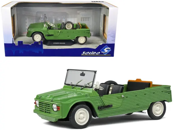1970 Citroen Mehari MK.1 Vert Montana Green 1/18 Diecast Model Car by Solido #1