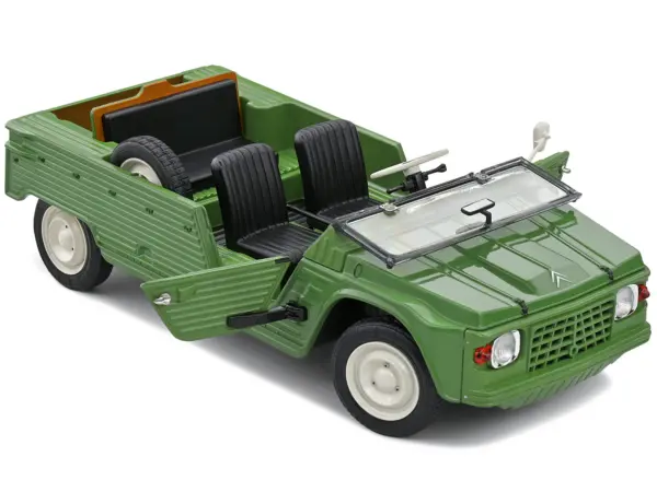 1970 Citroen Mehari MK.1 Vert Montana Green 1/18 Diecast Model Car by Solido #2