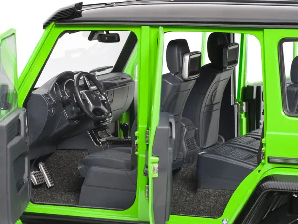 Mercedes Benz G500 4X4 2 Alien Green 1/18 Model Car by Autoart #3