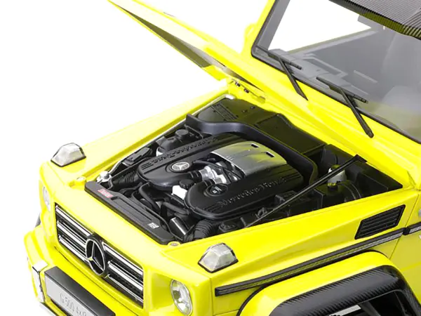 Mercedes Benz G500 4X4 2 Electric Beam/ Yellow 1/18 Model Car by Autoart #2