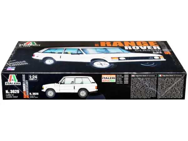 Skill 3 Model Kit Land Rover Range Rover Classic 50th Anniversary 1/24 Scale Model by Italeri #2