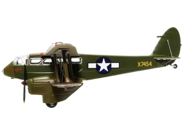 De Havilland D.H.89 Dominie Dragon Rapide Aircraft "Wee Wullie" "27th Air Force Group 8th AF USAAF" 1/72 Diecast Model Airplane by Oxford Diecast #2