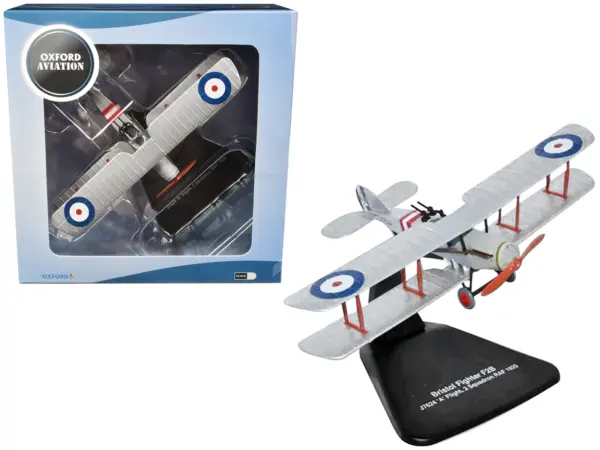 Bristol F2B Fighter Plane "J7624 'A' Flight 2 Squadron RAF" (1925) "Oxford Aviation" Series 1/72 Diecast Model Airplane by Oxford Diecast #1