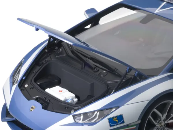 Lamborghini Huracan LP610 Police Car 1/18 Model Car by Autoart #3