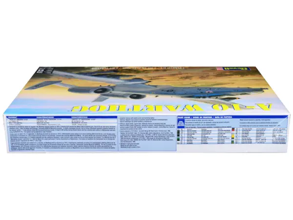 Level 4 Model Kit Fairchild Republic A-10 Warthog (Thunderbolt II) Aircraft 1/48 Scale Model by Revell #3