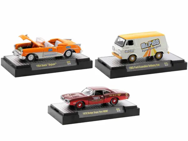 "Sodas" Set of 3 pieces Release 25 Limited Edition to 6250 pieces Worldwide 1/64 Diecast Model Cars by M2 Machines #2