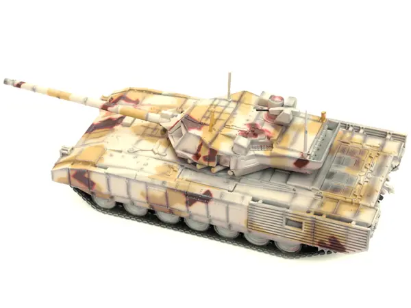 Russian T14 Armata MBT (Main Battle Tank) Multi-Desert Camouflage "Armor Premium" Series 1/72 Diecast Model by Panzerkampf #3