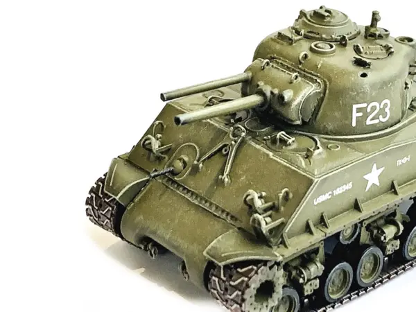 United States M4A3 HVSS POA-CWS-H5 Flamethrower Tank Olive Drab F-23 "US Marine Corps Korea" (1951) "NEO Dragon Armor" Series 1/72 Plastic Model by Dragon Models #2